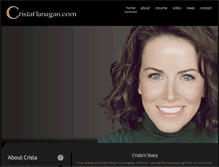 Tablet Screenshot of cristaflanagan.com